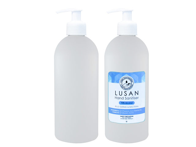 1 Litre Boston Sanitiser With Lotion Pump