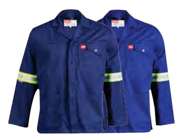 100 Percent Cotton Reflective Work Jacket