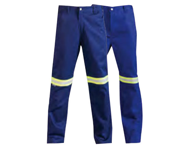 100 Percent Cotton Reflective Work Trouser