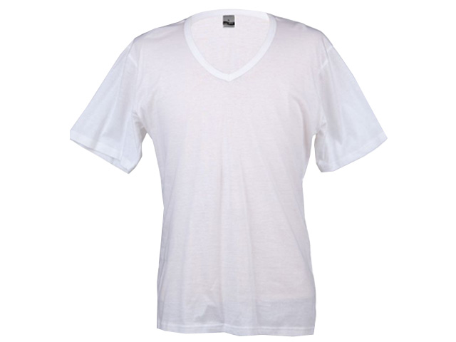 160g Unisex V - Neck T-shirt - Image 2