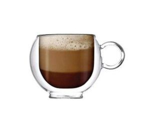 2 Piece Double Wall Cappuccino Cup 180Ml