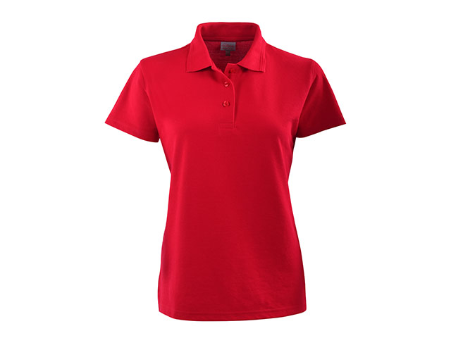220 Gram Poly/Cotton Lancaster Ladies Pique Golf Shirt - Image 3