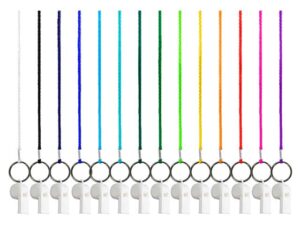 3Mm Cord Lanyard With Referee Whistle