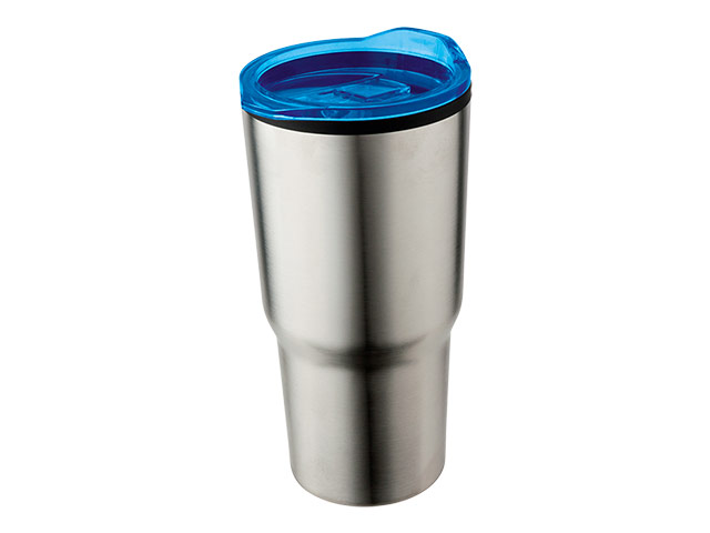590ml Stainless Steel Mug With Clear Lid - Image 3