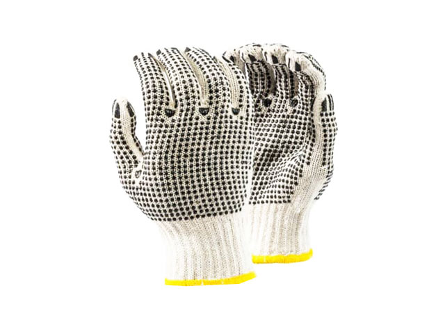 7Gg Double Dotted Cotton Glove