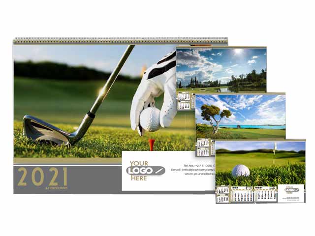 A2 Executive Wall Calendar - 7 Leaf - Image 2