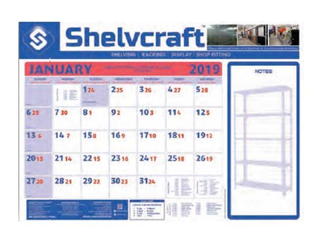 A3 Desk Pad Calendar - Custom Design