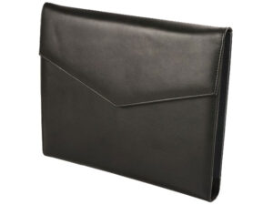 A4 Genuine Leather Stanford Tri Fold Folder