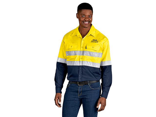 Access Vented Two-Tone Reflective Work Shirt
