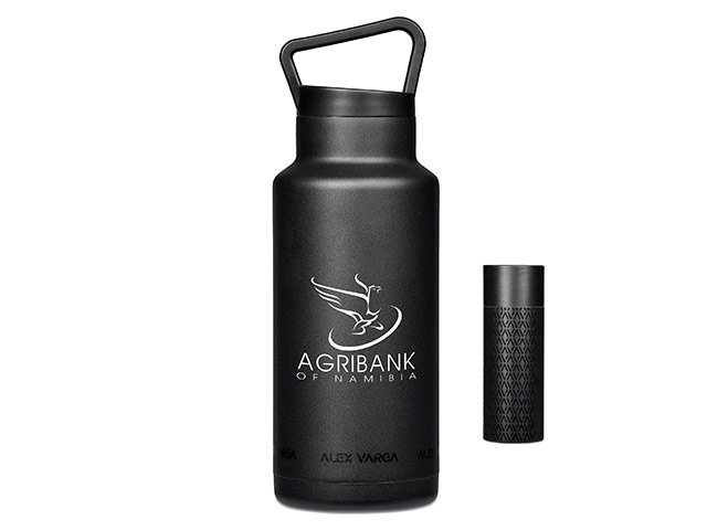 Alex Varga Barbella Stainless Steel Vacuum Water Bottle - 1 Litre