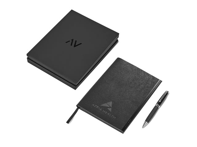 Alex Varga Corinthia Soft Cover Notebook And Pen Set