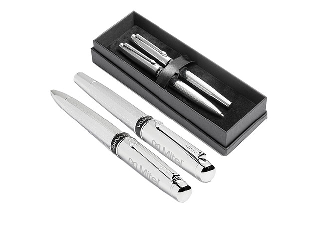 Alex Varga Cygnus Ball Pen And Rollerball Set