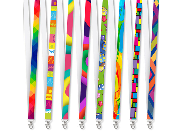Altitude Snap Hook Clip Single-Sided Sublimation Satin Lanyard