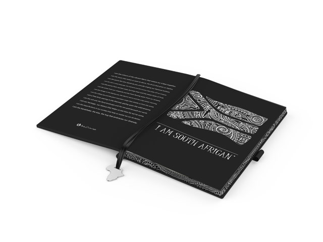 Andy Cartwright I Am South African A5 Hard Cover Notebook - Image 2