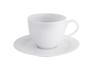 Arctic White Tea Cup And Saucer 240Ml
