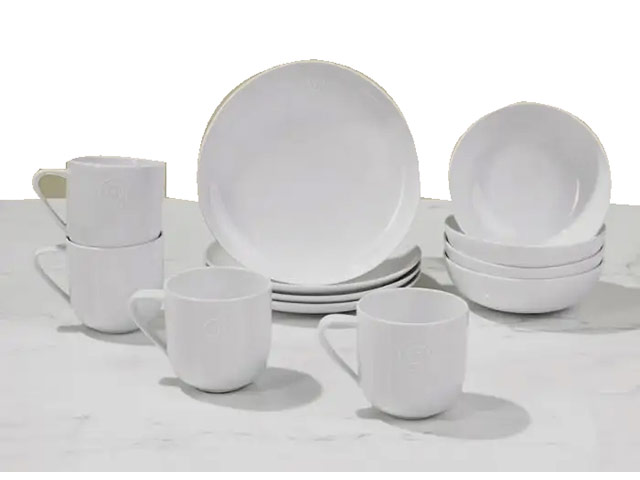 Breakfast 12Pc Set - Swirl