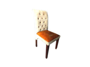 Buttons Light Brown Dining Chair