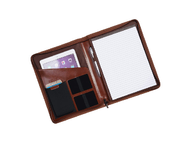Cellini Agenda A4 Zip Around Leather Folder