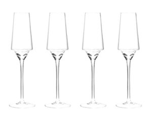 Champagne Flute Set Of 4 - Edge