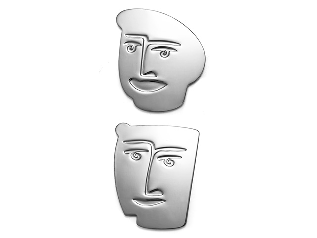 Coaster Set Of 2 - Face Off