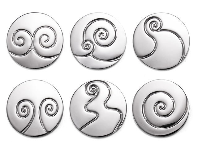 Coaster Set Of 6 - Shapes
