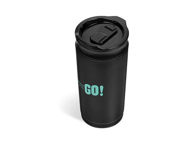 Colombia Plastic Double-Wall Tumbler And Press - 470Ml