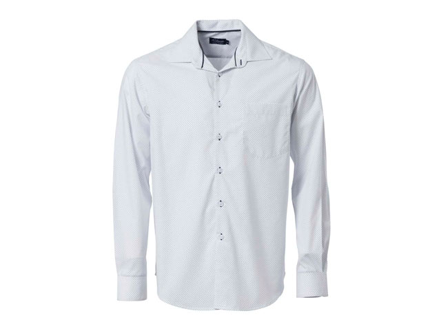 Cp1 Mens Cullinan Long Sleeve Diamond Dot Print Shirt - Image 2