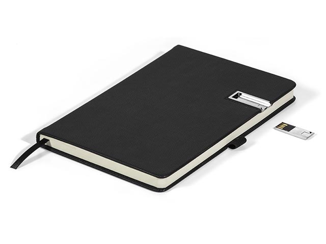 Cypher A5 Hard Cover Usb Notebook - 8Gb