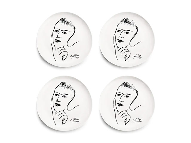 Dinner Plate Set Of 4 - Distant Memory