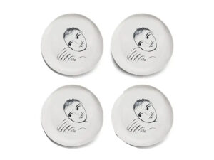 Dinner Plate Set Of 4 - Lets Face It