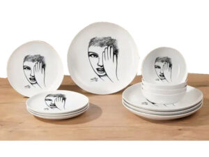 Dinnerware 12Pc Set - Eye For Detail