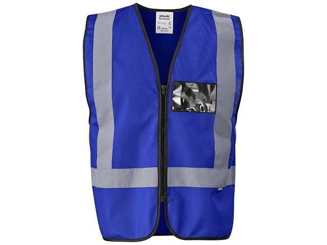 Direction En4 Hi-Viz Reflective Full Zip Vest - Image 4