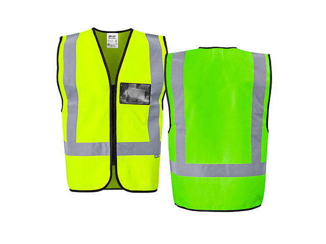 Direction En4 Hi-Viz Reflective Full Zip Vest - Image 5