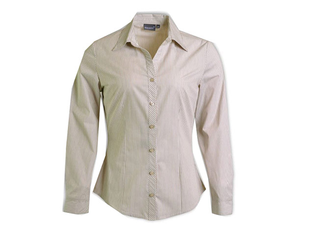 Donna Blouse Long Sleeve - Stripe 5 - Image 2