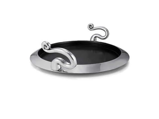 Drinks Tray Round - Wave