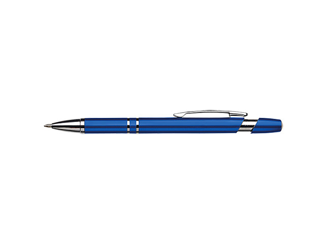 Dual Ring Metallic Ballpoint Pen - Image 2