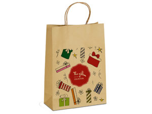 Ecological Digital Print Maxi Paper Gift Bag 150Gsm