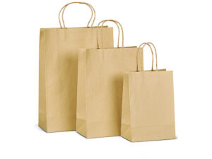Ecological Digital Print Mini Paper Gift Bag 150Gsm