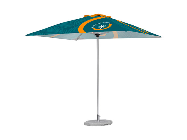 Fade Resistant Parasol Single Pole 2M X 2M