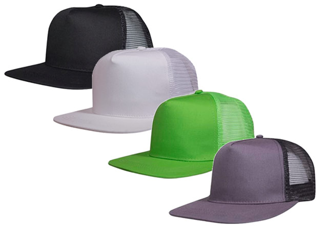 Flat Peak Mesh Back Cap - Image 2