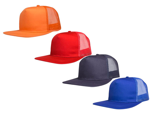 Flat Peak Mesh Back Cap - Image 3