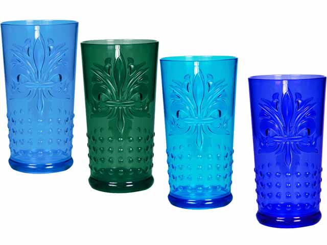 Fleur De Lis Glass - Image 4