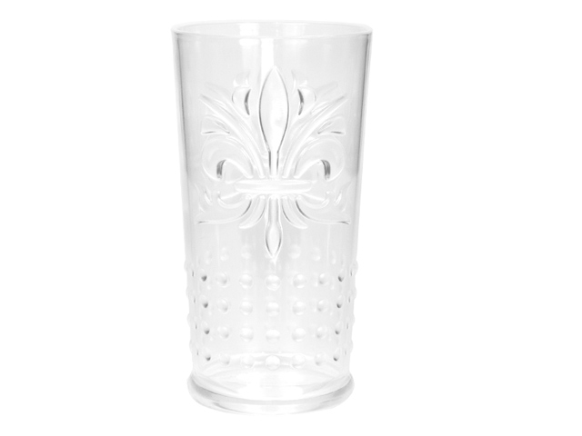 Fleur De Lis Glass