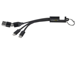 Furban 4-In-1 Charging Cable With Phone Stand