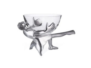 Glass Bowl And Stand - All Dressed Up