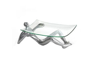 Glass Platter With Stand - On Show