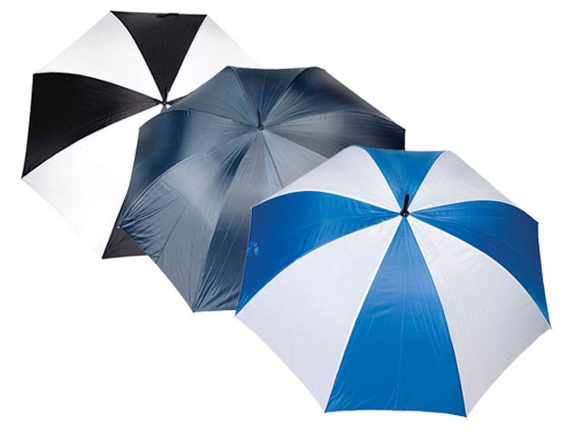 Golf Umbrella - Faux Wooden Handle - Image 2