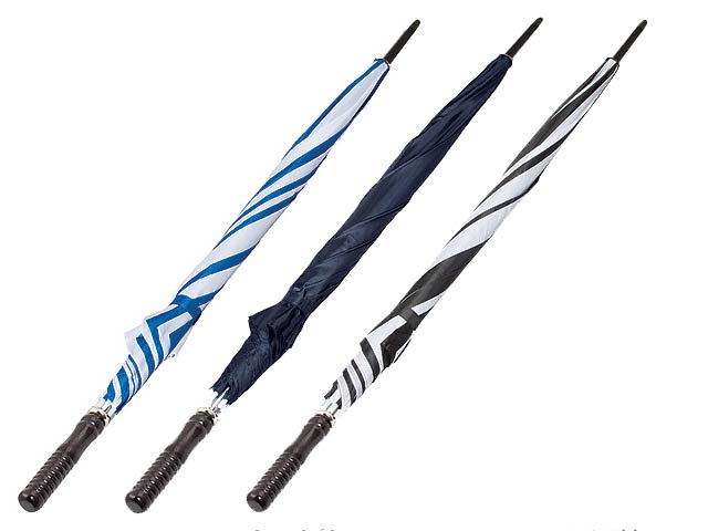 Golf Umbrella - Faux Wooden Handle - Image 3