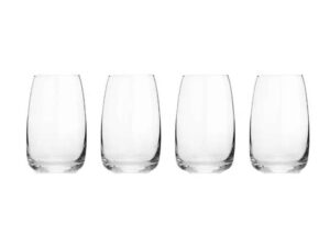 Hi Ball Glass Set Of 4 - Ripple