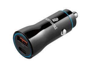 Ind 38W Dual Car Charger Usb and Type-C